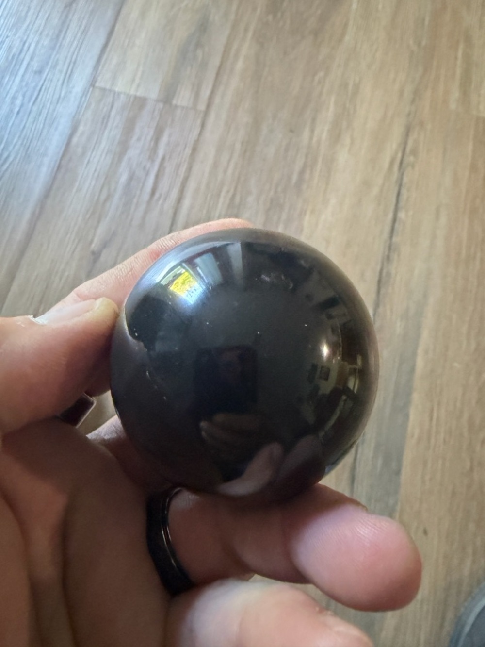 Classic Black 8-Ball Pool Ball - Picture 3 of 3